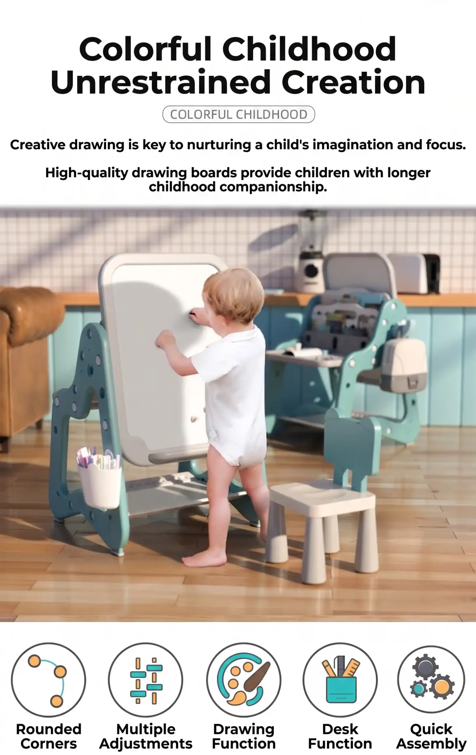 3 in 1 drawing board — product detail page1
