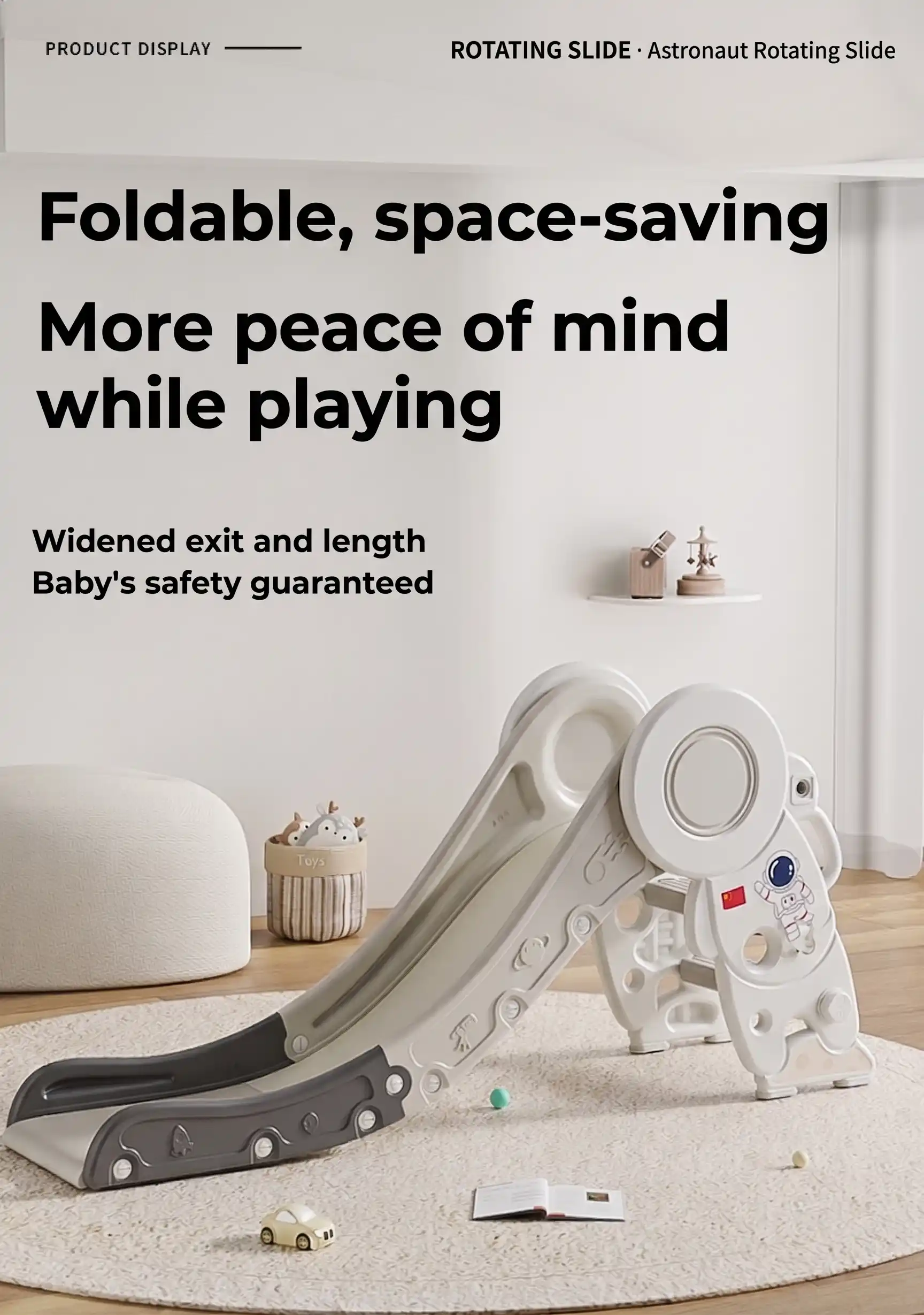 astronaut spiral slide — product detail page 1