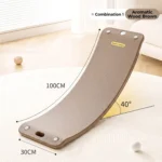 Inhekids premium minimalist kids balance board and toddler wooden wobble board for open-ended play.