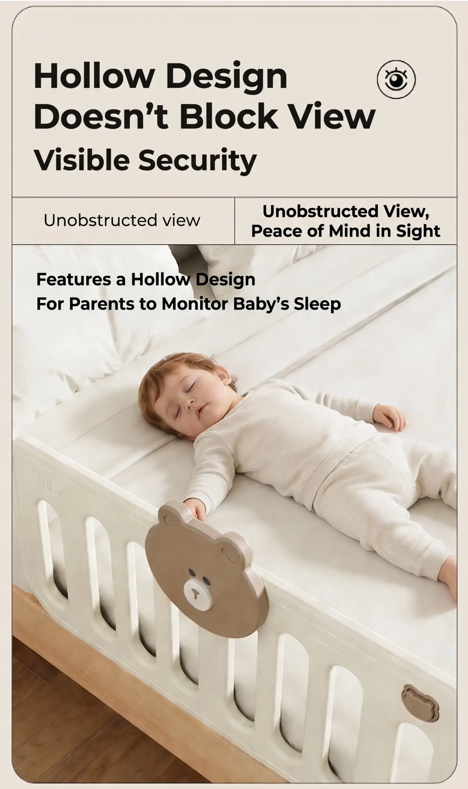 little bear bed guardrail — product details page16