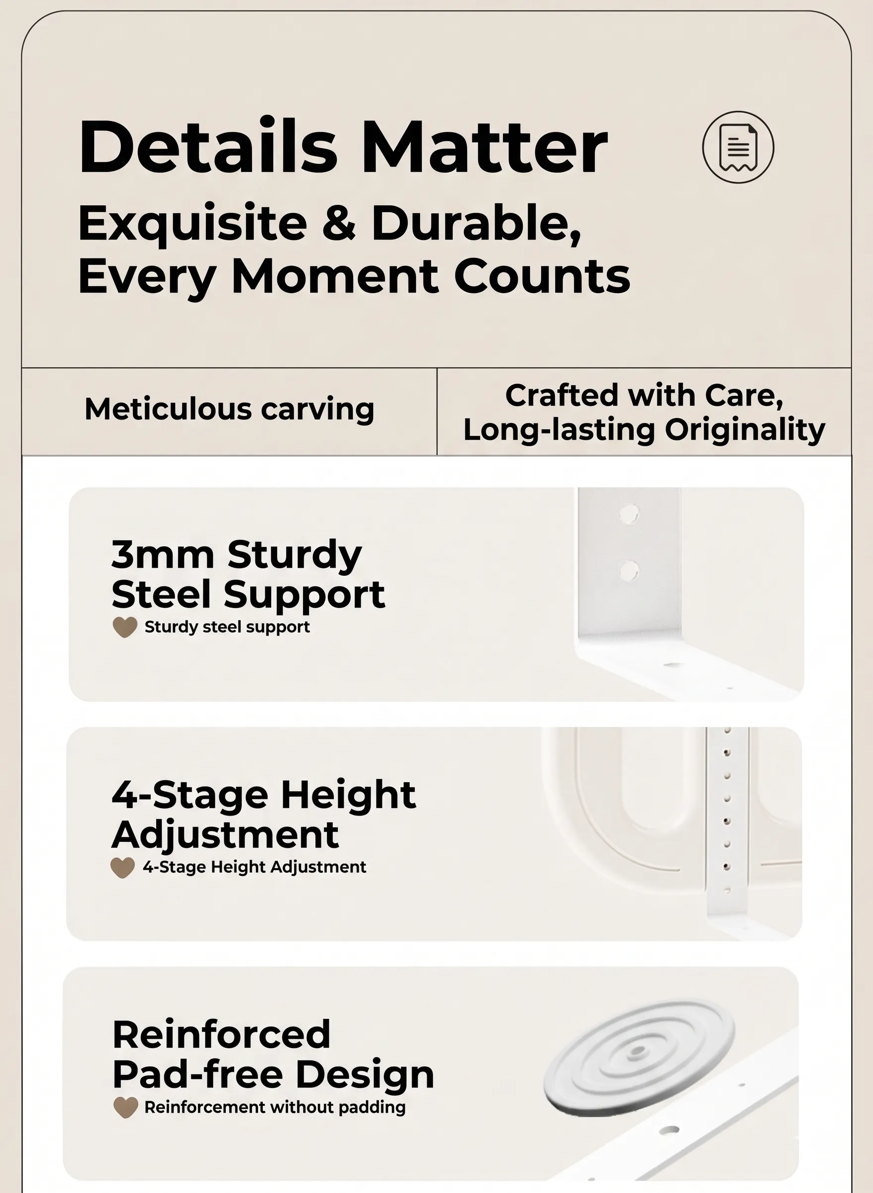 little bear bed guardrail — product details page17