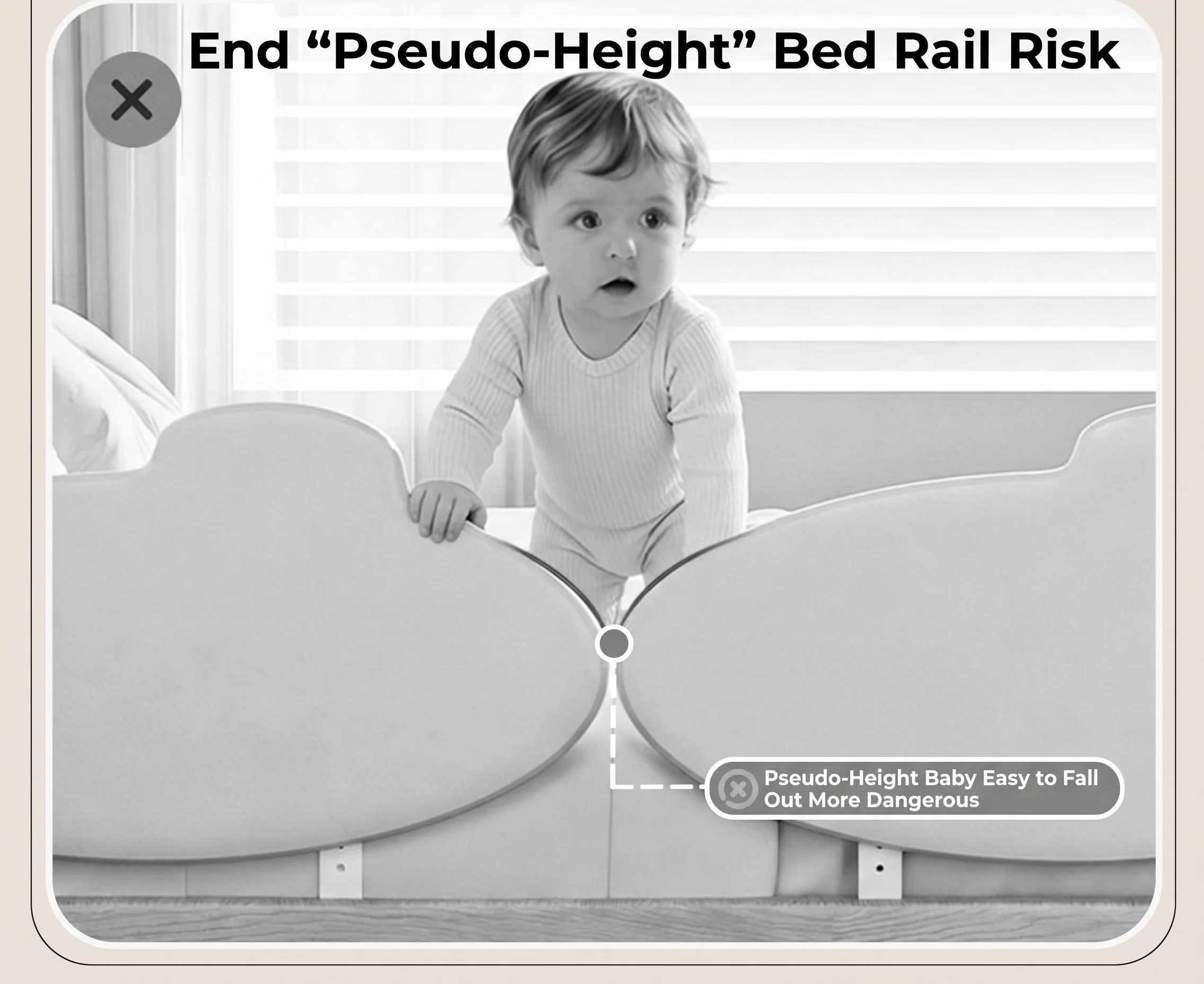 little bear bed guardrail — product details page7