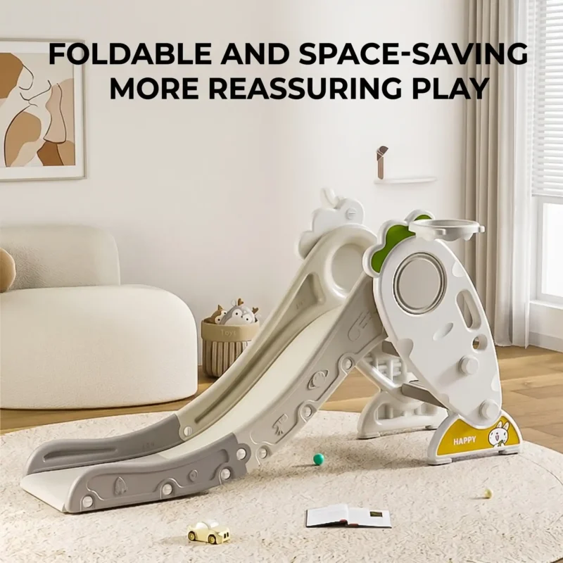 Official safety test report verifying the non-toxic imported HDPE raw materials used in Inhekids wholesale plastic baby slides.