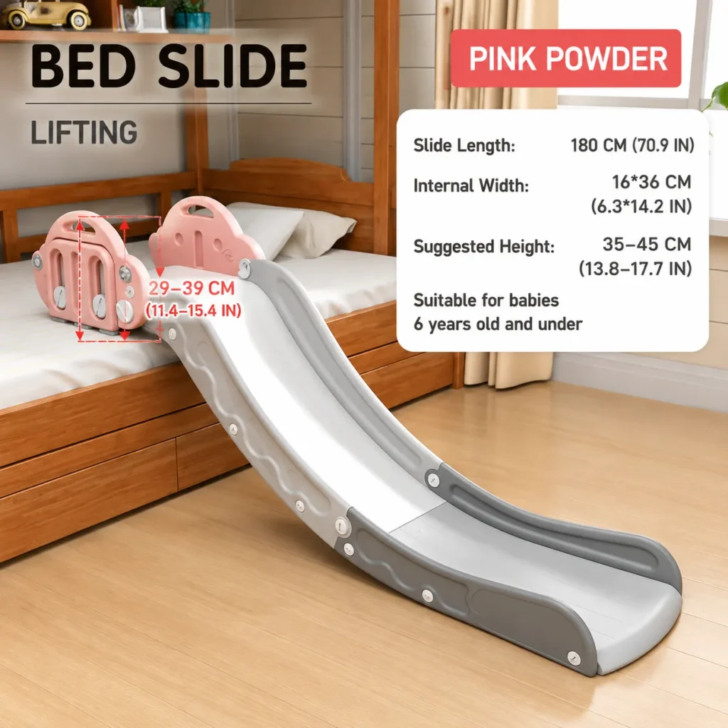 Wholesale plastic van-themed bed slide for toddlers, factory-direct OEM/ODM supplier for Amazon and Lazada sellers.