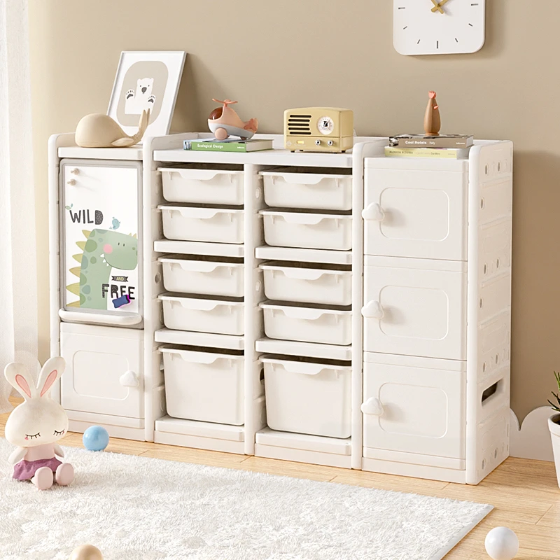 Minimalist kids playroom storage organizer with ASTM+CCPIA Testing Report from wholesale children furniture manufacturer.