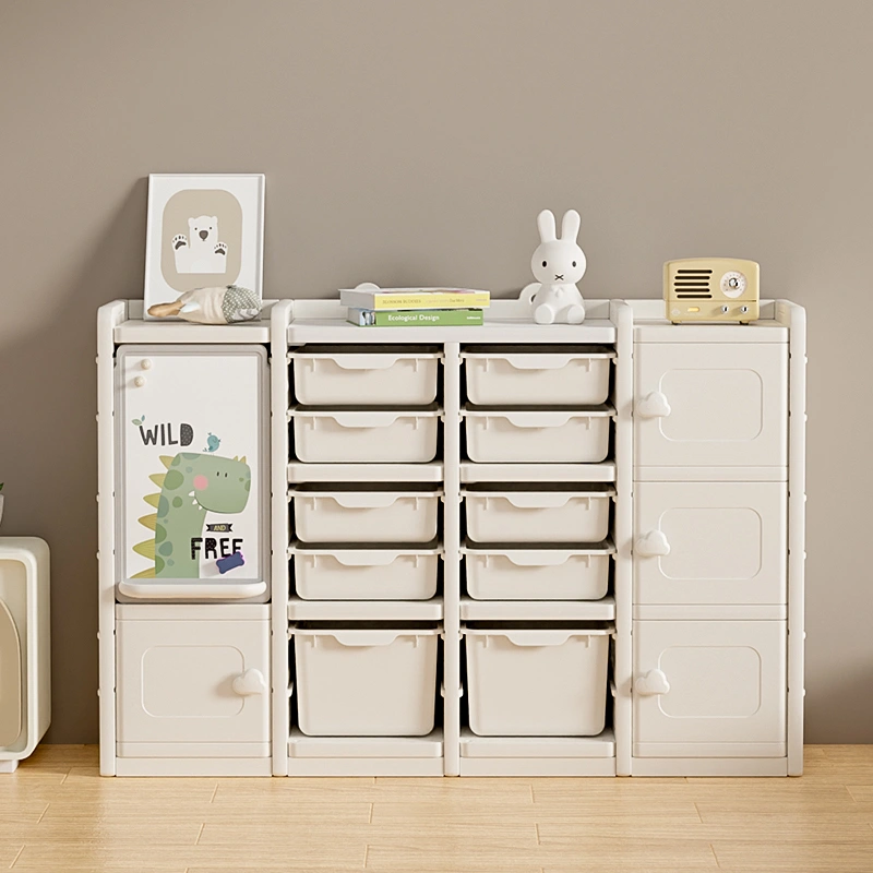 ISO9001 certified kids toy storage organizer and modular children furniture unit from wholesale China supplier.