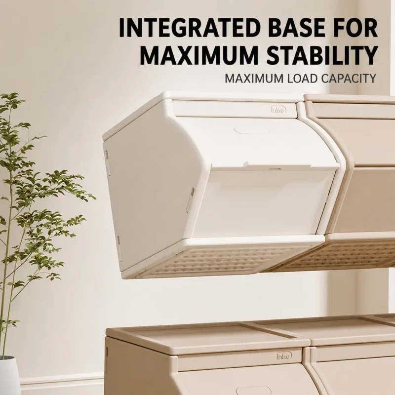 ISO9001 certified kids toy storage organizer showcasing a secure integrated heavy duty base for maximum load capacity.
