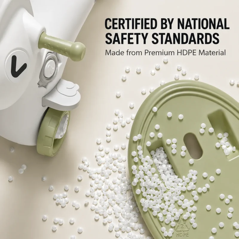 Premium preschool kids toys verified by ASTM+CCPIA Testing Report produced from high-purity raw material granulates.