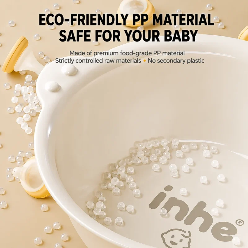 Eco-friendly food-grade PP material on a safe children washbasin from CE certified toddler wash station factory.